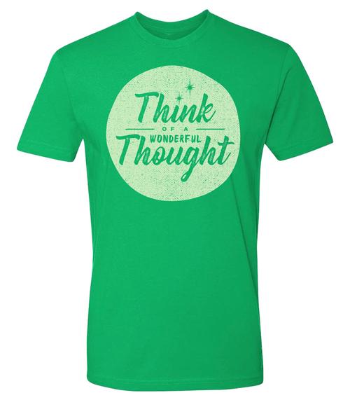 Wonderful Thought Tee - Bright Green